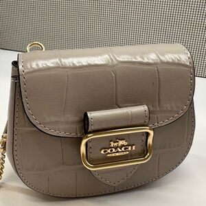 Coach Morgan Card Case on Chain BRAND NEW